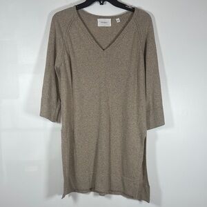 Sita Murt/ V-Neck Beige Knit Sweater Size 36 Made in Spain!